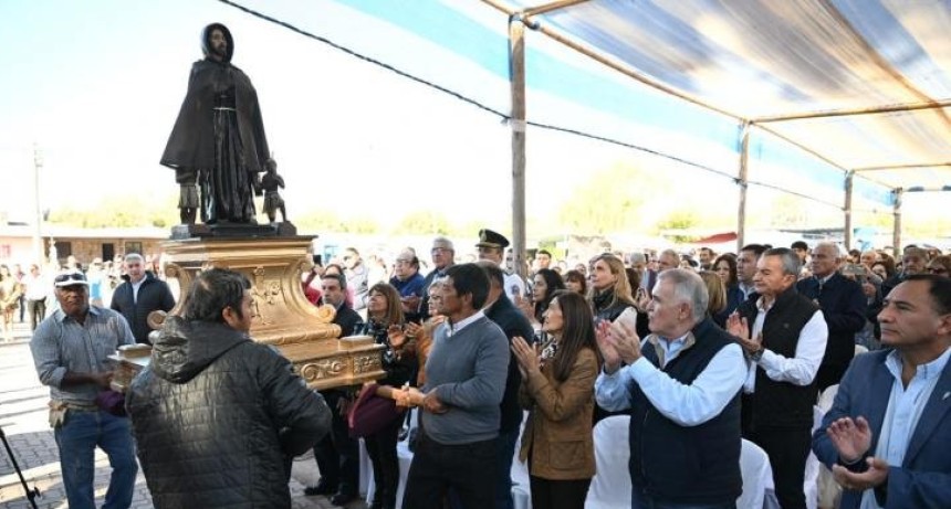 Jaldo particip&oacute; de la misa en honor a San Francisco Solano 