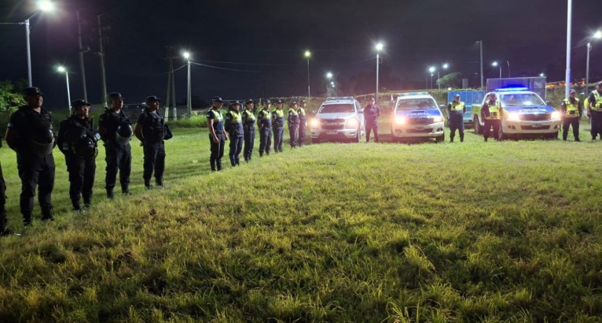 Megaoperativo para reforzar la presencia de agentes en zonas con mayor demanda policial