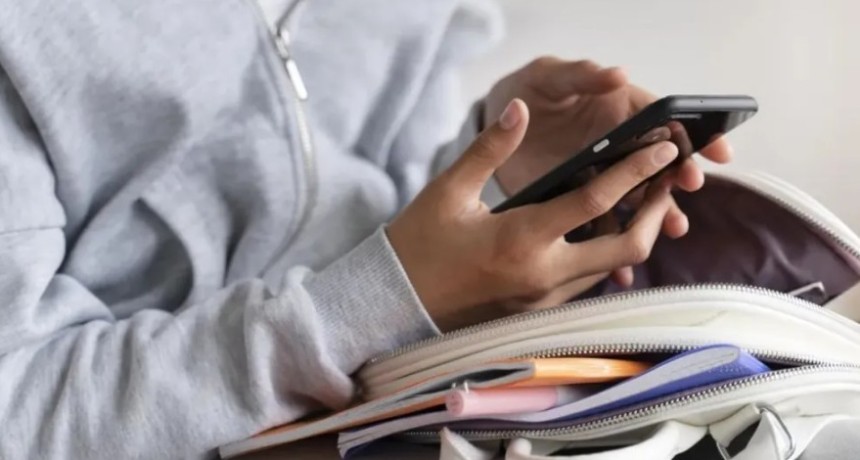 Chubut regul&oacute; el uso de celulares en las escuelas