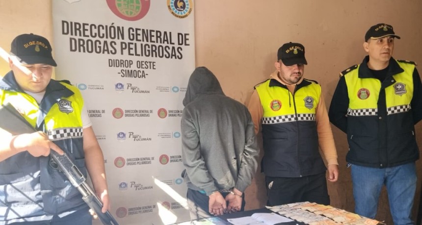 Monteros: la Polic&iacute;a de Tucum&aacute;n desbarat&oacute; kioscos de venta de drogas que realizaban delivery