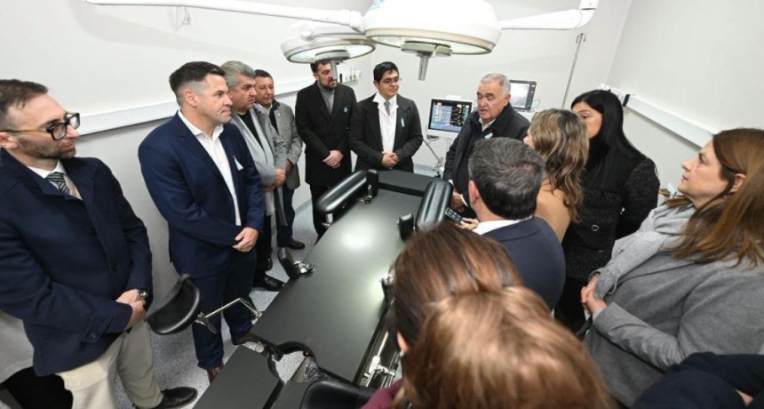 Jaldo inaugur&oacute; obras de infraestructura en el Hospital de Monteros