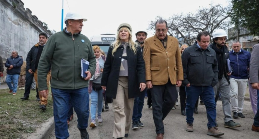 Chahla puso en marcha una obra clave para renovar uno de los principales corredores viales de la capital