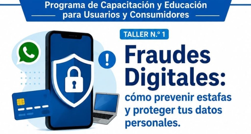 Taller sobre estafas digitales: 