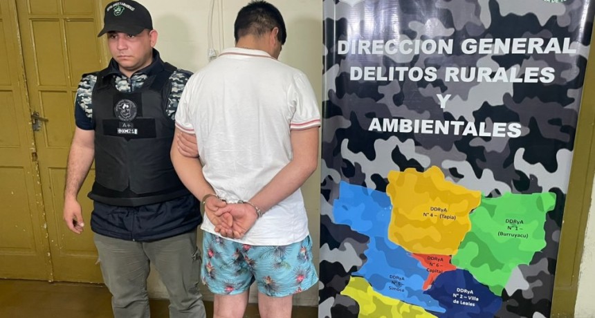 La Polic&iacute;a captur&oacute; a un pr&oacute;fugo de la Justicia en Burruyac&uacute;
