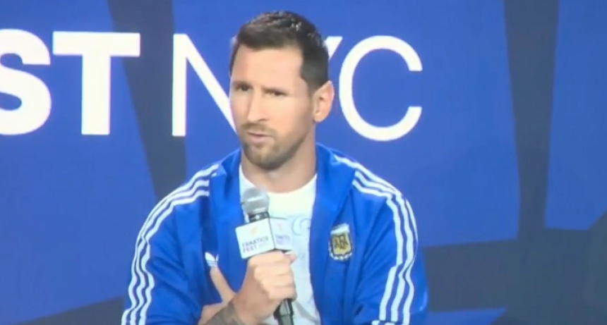 Messi en la previa a la final del Mundial 2026: 