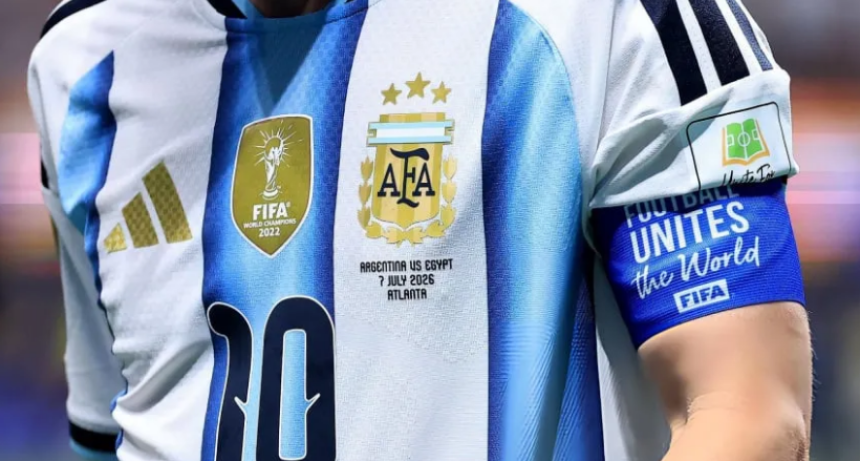 Los cambios que tendr&aacute; la camiseta de la Selecci&oacute;n Argentina 