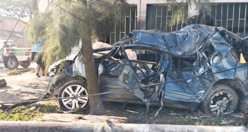 Impactante choque provoc&oacute; la muerte de una adolescente en Independencia y Juan B. Ter&aacute;n