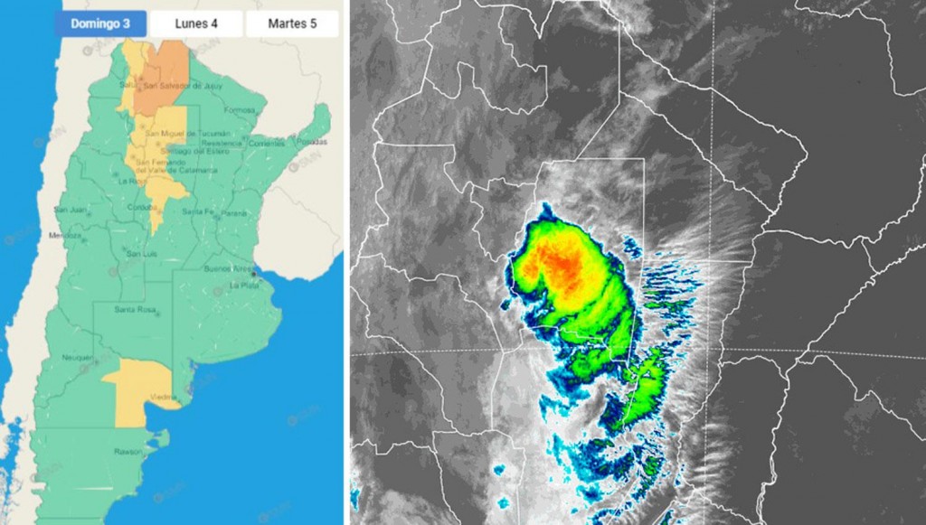 Familias afectadas por la tormentas son asistidas por el Estado