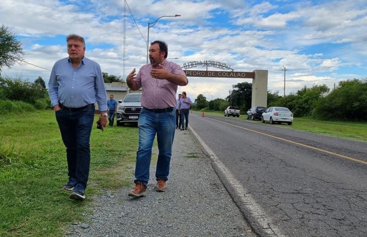 San Pedro de Colalao está listo para inaugurar nueva iluminación en su acceso