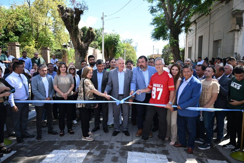 Jaldo inauguró obras de infraestructura en San Pedro de Colalao