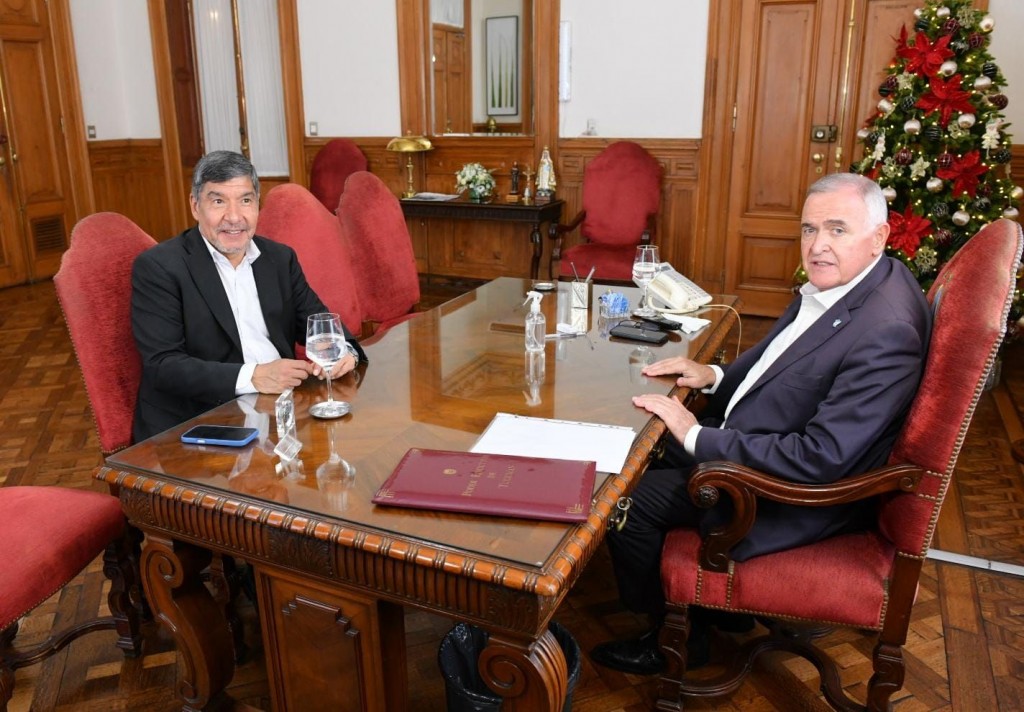 Jaldo y Acevedo coordinaron la continuidad de la gestión durante la licencia del Gobernador