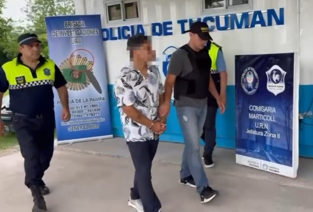Exhorto: trasladan a La Pampa a un prófugo de la Justicia que fue capturado por la Policía tucumana