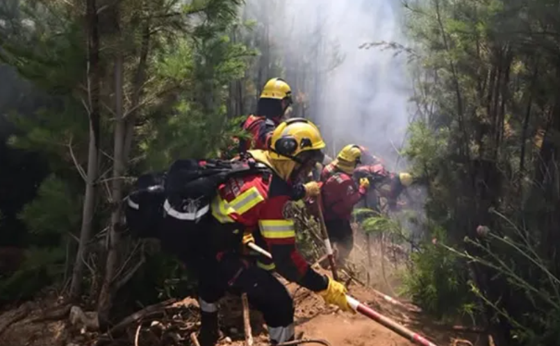 Declaran "Estado de Catástrofe" por el avance de los incendios en Epuyén