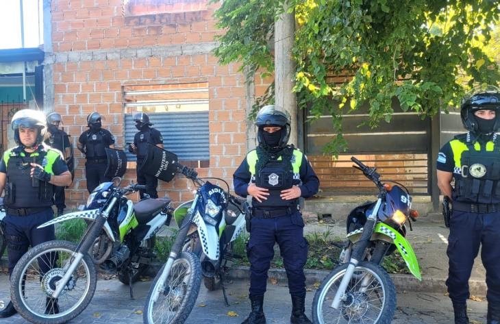 Concretan allanamientos en el sur de la provincia por picadas ilegales