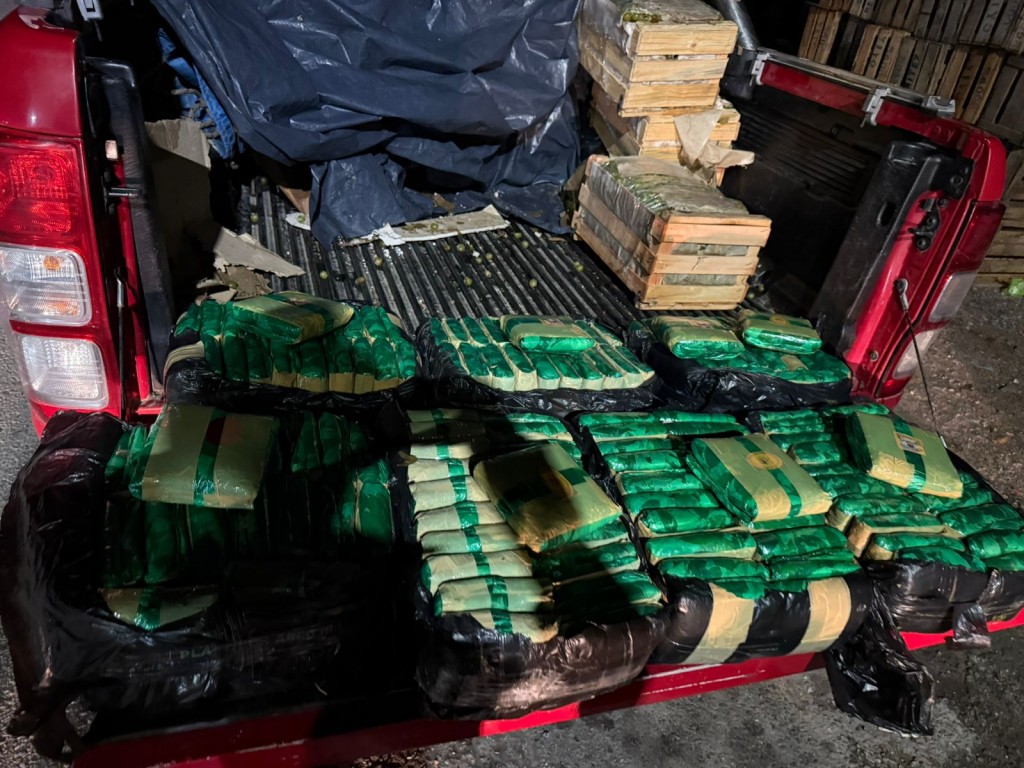 Casi 150 kilos de hojas de coca secuestrados en los puestos fronterizos