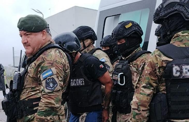 Trasladaron a Felipe Sosa a Benjamín Paz