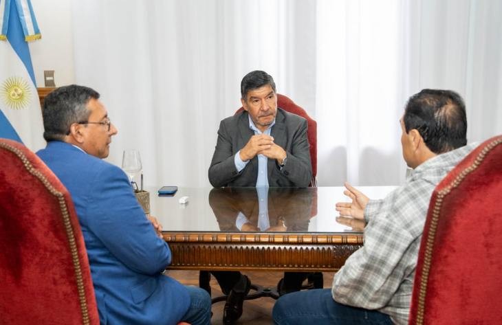 Miguel Acevedo y Darío Monteros coordinaron acciones ante las intensas lluvias en Tucumán