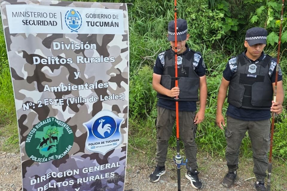 Intensifican controles y prevención en la cuenca del río Salí por el peligro del caudal y la veda de pesca