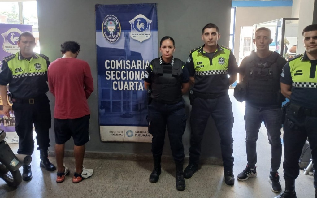 Fue detenido por tomar de rehén a su familia