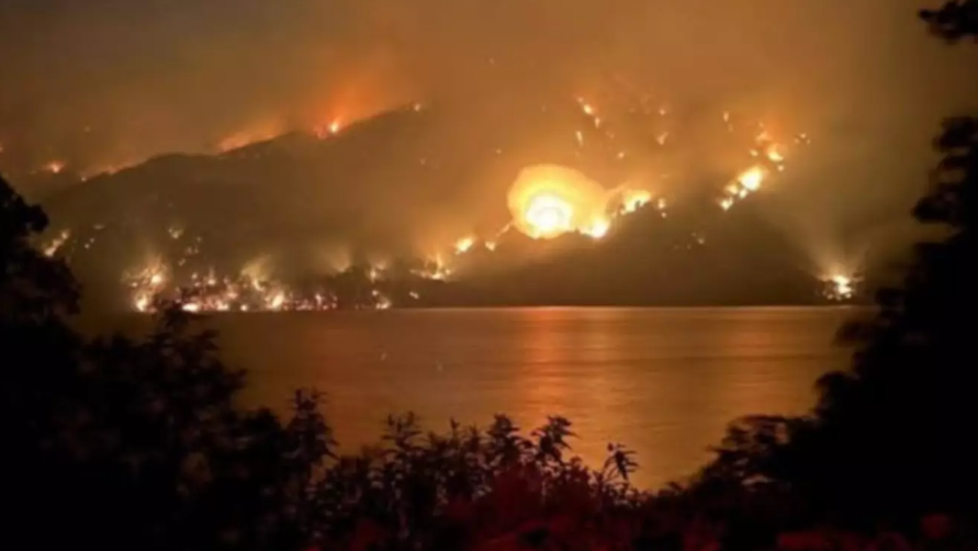 Incendios: todos los frentes están activos en la cordillera y el viento complica las tareas​​​​​​​