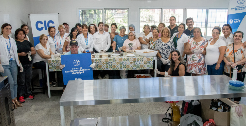 El Centro de Cardiometabolismo Municipal lleva talleres de cocina y alimentación saludable a los CIC de la ciudad