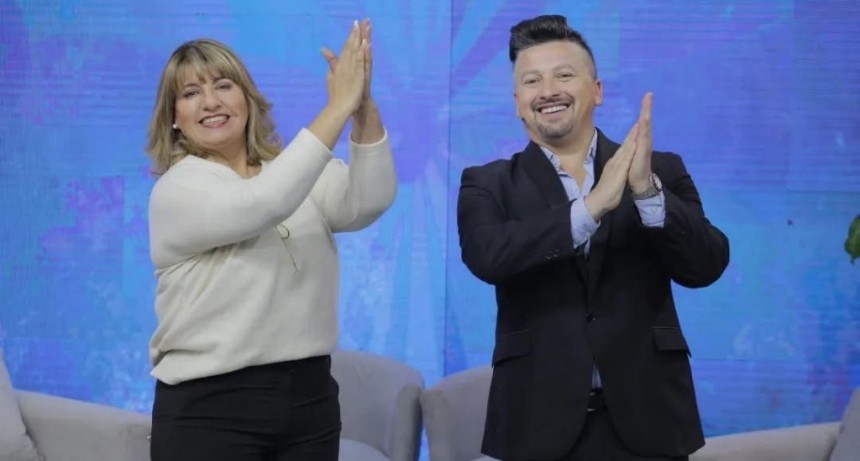 Marcelo Alcorta y Miriam Brizuela celebran 10 años como dupla televisiva en Tucumán