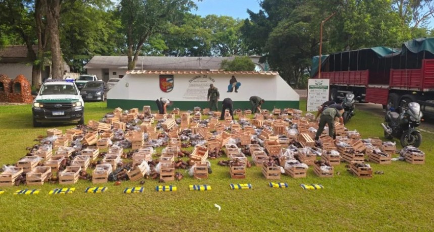 Salta: llevaban cocaína oculta entre berenjenas. Hay cinco detenidos