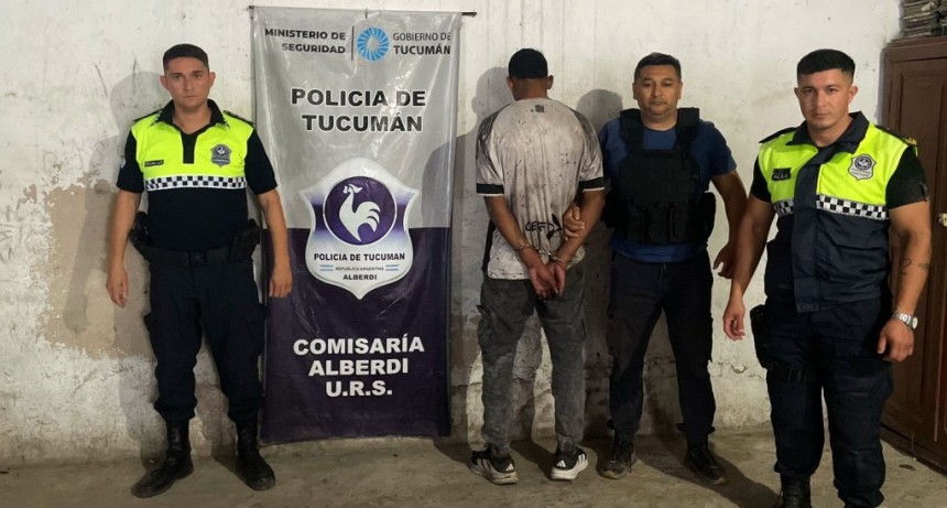 Robó una moto y lo detuvieron cuando huía