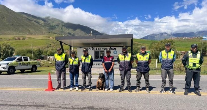 La Policía secuestró cerca de un kilo de marihuana en Tafí del Valle
