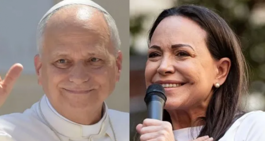 León XIV recibió a María Corina Machado