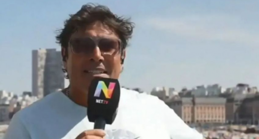 El meteotsunami fue grabado por las cámaras  del programa de Matías Alé 