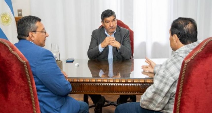 Miguel Acevedo y Darío Monteros coordinaron acciones ante las intensas lluvias en Tucumán