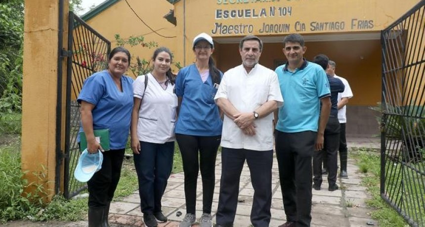 Asistencia sanitaria integral ante el temporal
