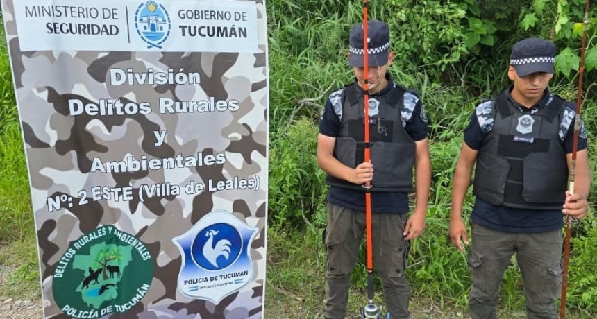 Intensifican controles y prevención en la cuenca del río Salí por el peligro del caudal y la veda de pesca