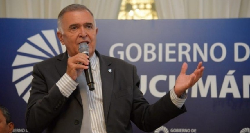 El gobernador pidió "modernizar" la ley laboral