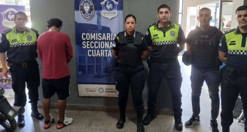 Fue detenido por tomar de rehén a su familia