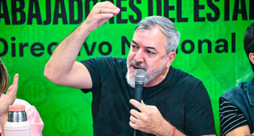 ATE rechazó la amenaza de Adorni y prepara medidas de fuerza