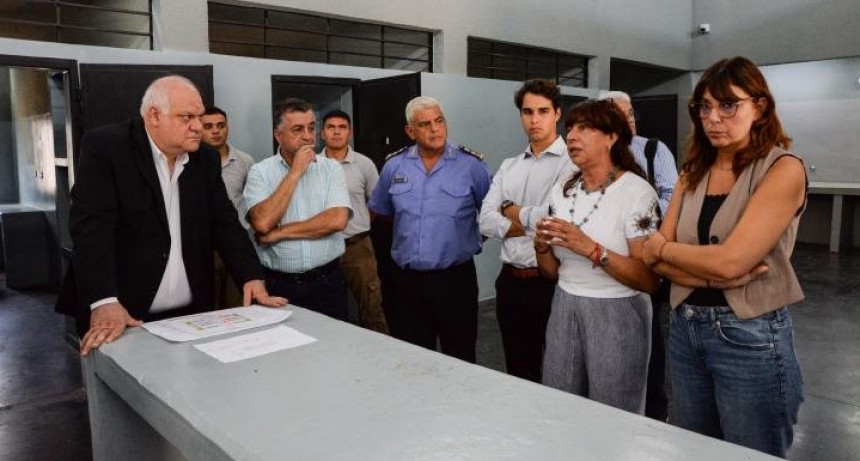 El Ministro Federico Masso recorrió el Penal de Benjamín Paz