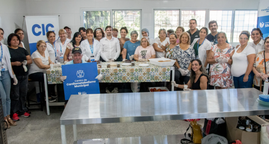 El Centro de Cardiometabolismo Municipal lleva talleres de cocina y alimentación saludable a los CIC de la ciudad