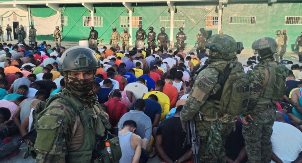A 45 días de iniciado el conflicto en Ecuador, los detenidos superan los 9 mil