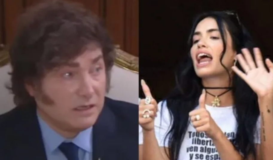 "Si Ladri Depósito quiere ser candidata": Javier Milei habló de Lali 