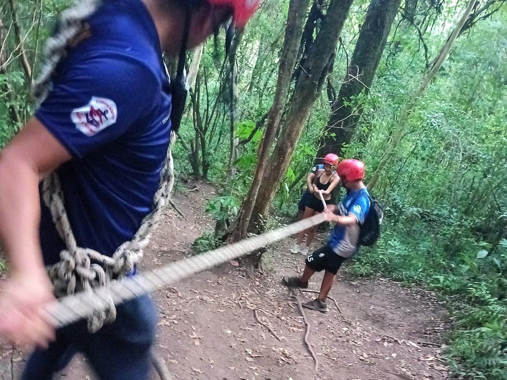 Rescataron a dos adolescentes en el sendero de Aguas Chiquitas