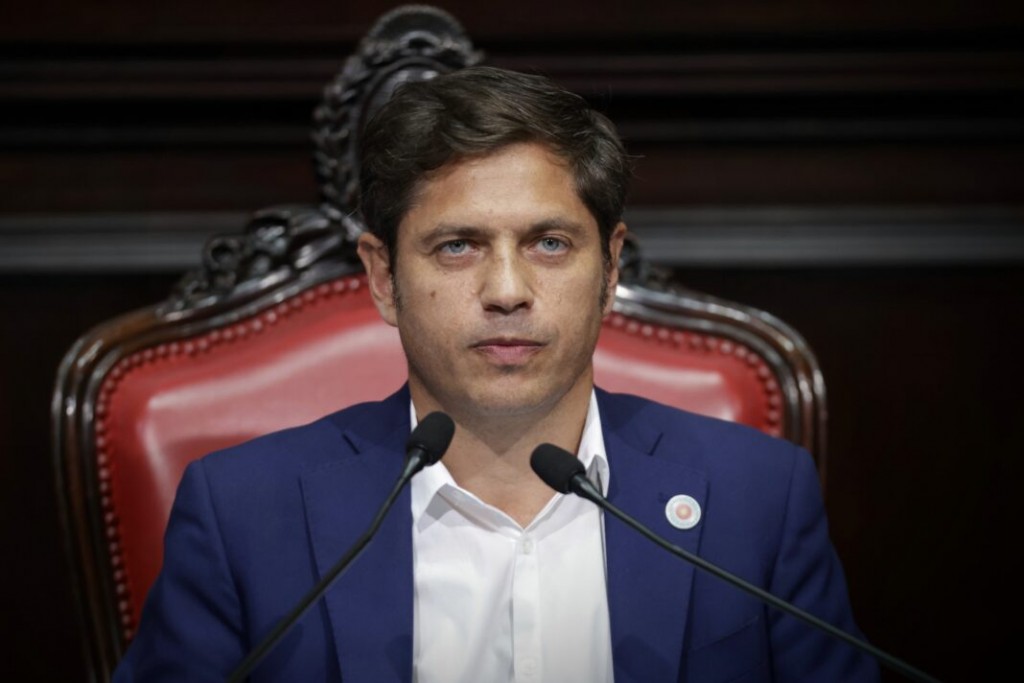 Axel Kicillof presentó su frente político, el Movimiento Derecho al Futuro