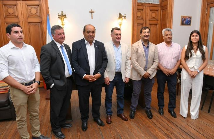 El secretario de Gobierno recibió al intendente de Rosario de la Frontera