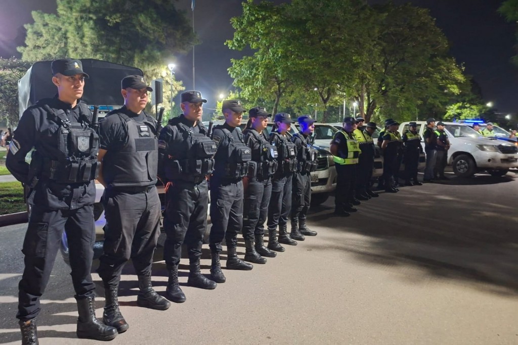 Megaoperativo de la Unidad Regional Este para llevar tranquilidad a los vecinos