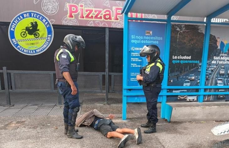 Cayó preso un ladrón que había entrado a robar en un banco