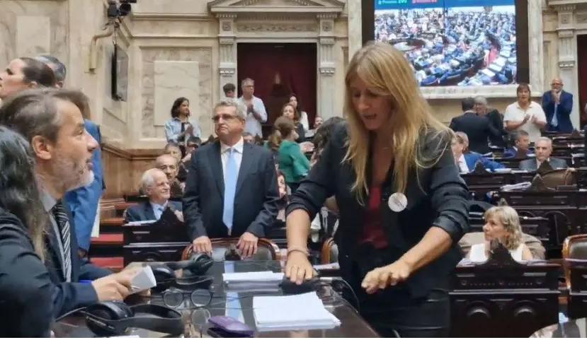 Piden la expulsión de la diputada Carignano por actos de "sabotaje ilegales"