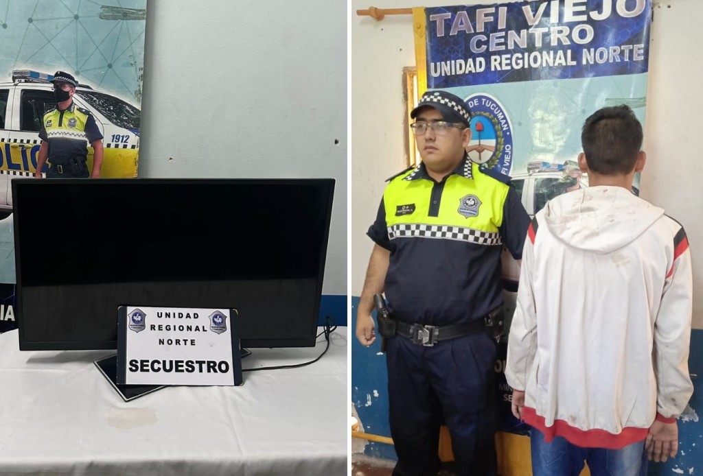 Tenía pedido de captura y salió a robar, lo detuvieron en Tafí Viejo