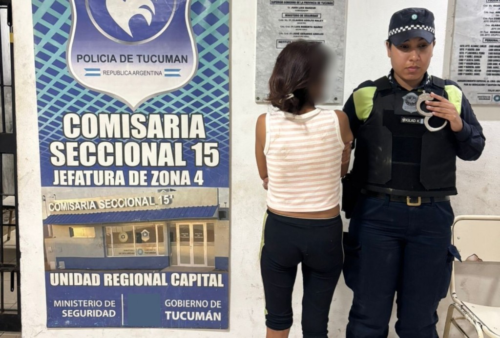 Fue aprehendida tras intentar extorsionar al padre de la víctima de un robo