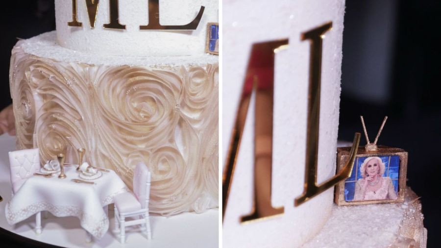 Mirtha festejó su cumple con una majestuosa torta 